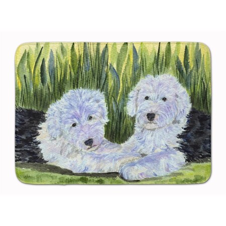 Carolines Treasures Old English Sheepdog Machine Washable Memory Foam Mat SS8282RUG